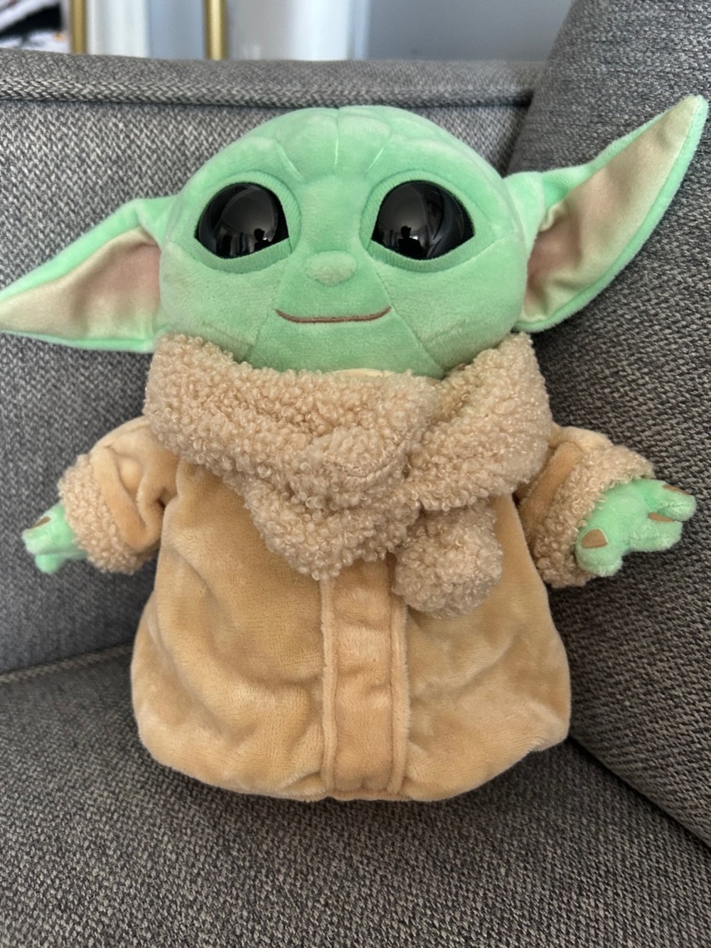 Star Wars: The Mandalorian Grogu Plush Toy – 8" "Baby Yoda" The Child – New with
